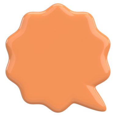 Konuşma balonu. Mesaj kutusu. 3B illüstrasyon.