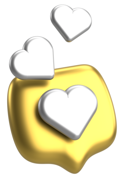 İkon gibi. Üç boyutlu simge. 3B illüstrasyon.