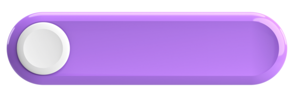 Üç boyutlu düğme. Boş tuş. 3B illüstrasyon.