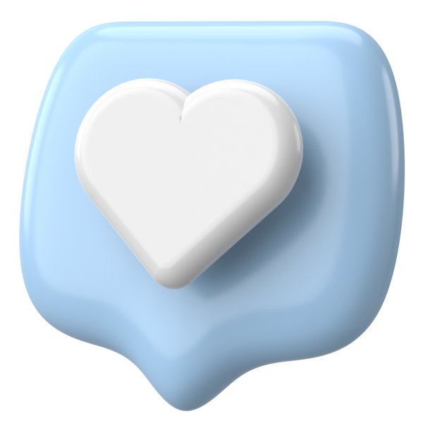 Düğme gibi. İkon gibi. 3B illüstrasyon.