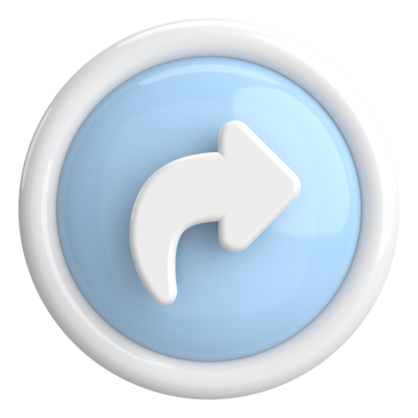 Paylaş düğmesi. Simgeyi paylaş. 3B illüstrasyon.