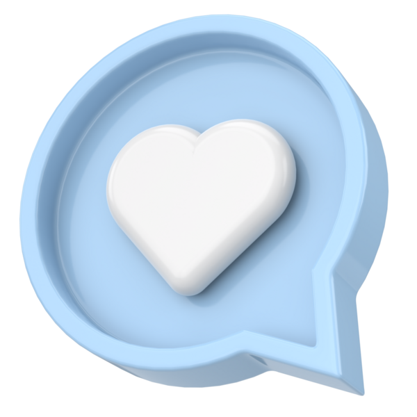 İkon gibi. Düğme gibi. 3B illüstrasyon.