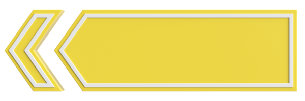 Önceki düğme. Arka düğme. 3B illüstrasyon.