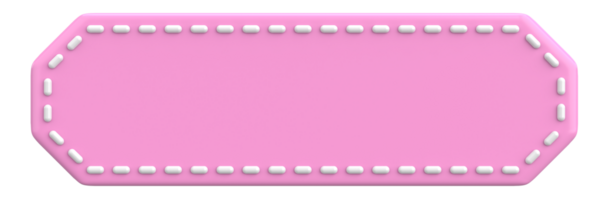 Üç boyutlu düğme. Fiyat etiketi 3B illüstrasyon.