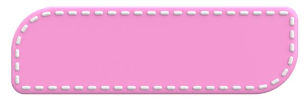 Üç boyutlu düğme. Fiyat etiketi 3B illüstrasyon.