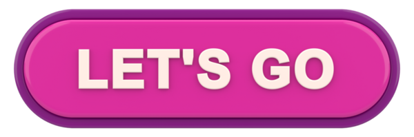 Hadi düğme. Düğmelerimizi ilikleyelim. 3B illüstrasyon.