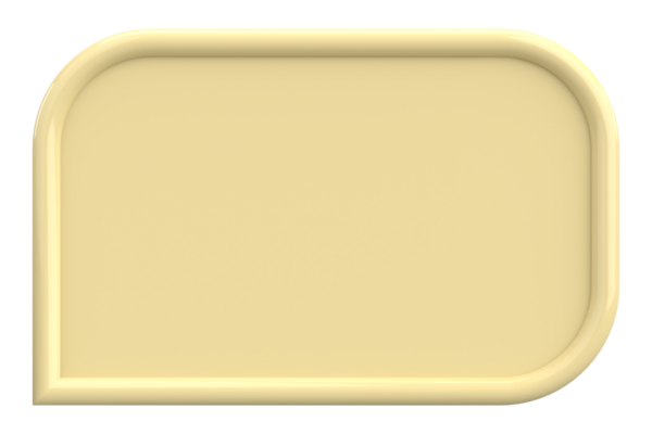 Fiyat etiketi Mesaj kutusu. 3B illüstrasyon.