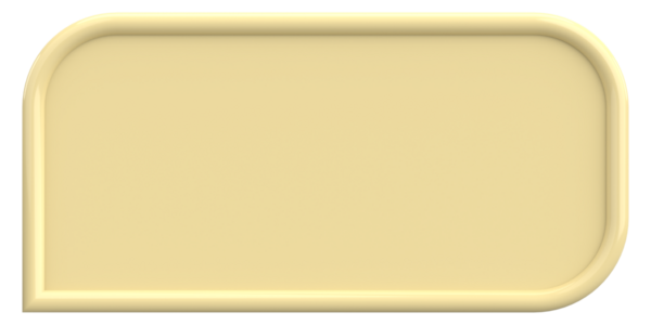 Fiyat etiketi Mesaj kutusu. 3B illüstrasyon.