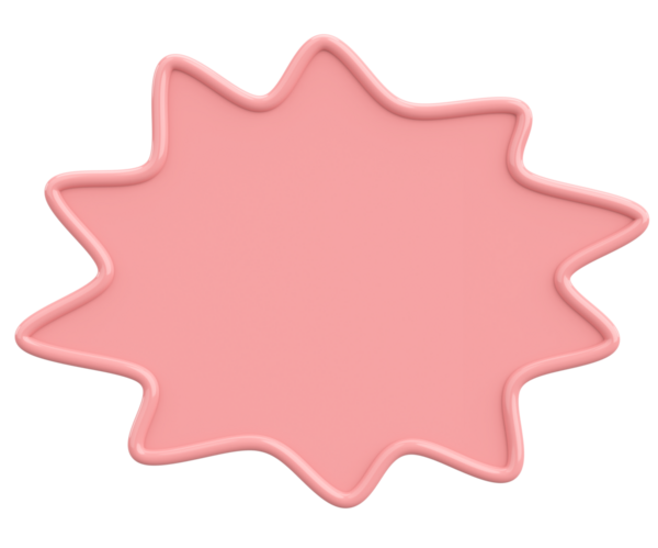 Konuşma balonu. Mesaj kutusu. 3B illüstrasyon.