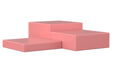 3D Ürün Podyum Tasarımı. 3B illüstrasyon.