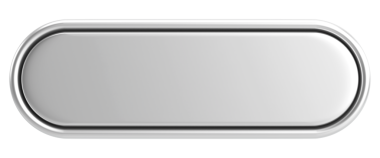 Üç boyutlu düğme. Boş tuş. 3B illüstrasyon.