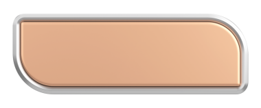 Üç boyutlu düğme. Boş tuş. 3B illüstrasyon.