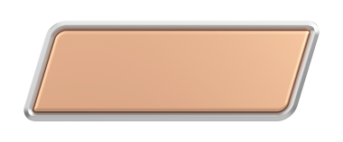 Üç boyutlu düğme. Boş tuş. 3B illüstrasyon.