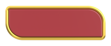 Lüks düğmesi. Boş tuş. 3B illüstrasyon.