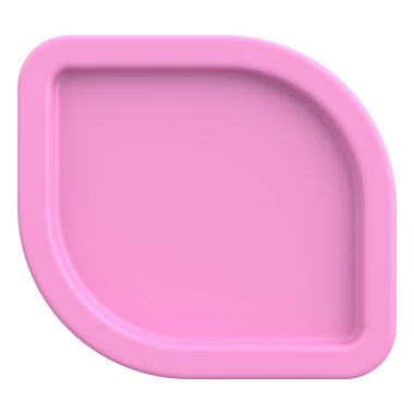 Üç boyutlu düğme. Boş tuş. 3B illüstrasyon.