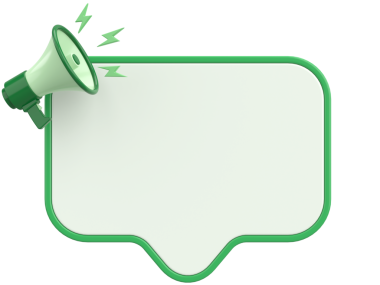 Magafonlu Bildiri Kutusu. 3B Görüntü.