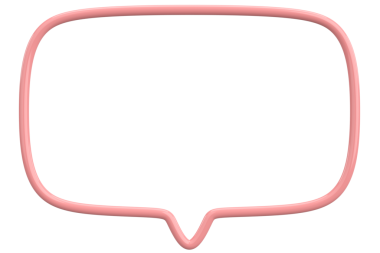 Konuşma balonu. Mesaj kutusu. 3B illüstrasyon.