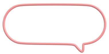 Konuşma balonu. Mesaj kutusu. 3B illüstrasyon.