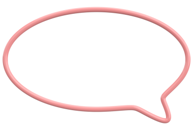 Konuşma balonu. Mesaj kutusu. 3B illüstrasyon.