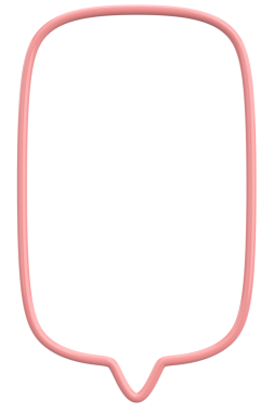 Konuşma balonu. Mesaj kutusu. 3B illüstrasyon.