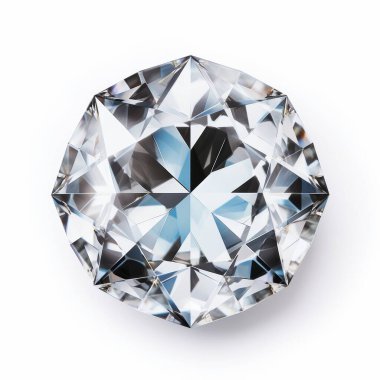 A stunning diamond with a brilliant cut and exquisite clarity, ideal for luxury themes and memorable events clipart