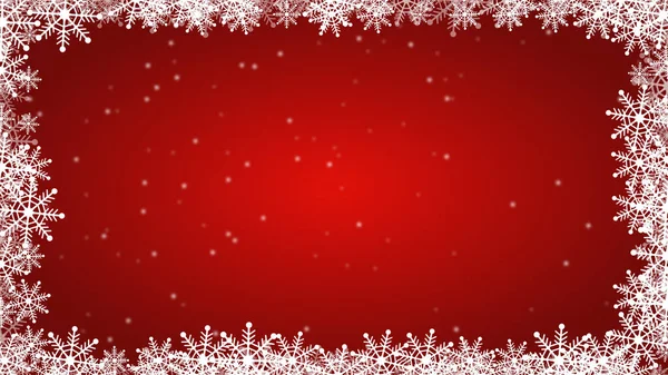 Fondo Navidad Con Fondo Marco Cristal Nieve Texto Libre Fondo — Foto de Stock