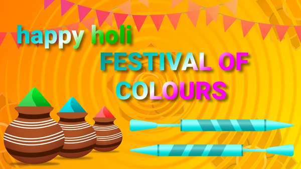 happy holi wishes illustration images. holi is Indian traditional festival.