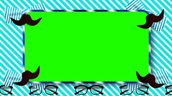 father\'s day green screen background with muchtech. father\'s day celebration concept.