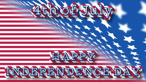 4th of July and happy independence day background. concept for celebrating independence day in usa.