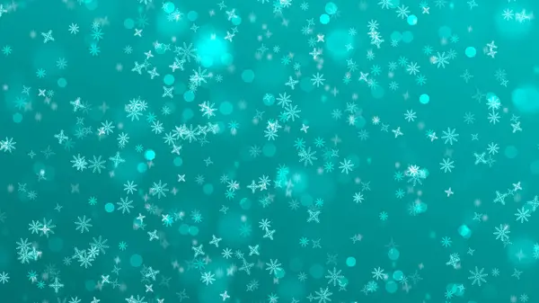 Floco Neve Azul Para Férias Natal Inverno Imagem Floco Neve — Fotografia de Stock