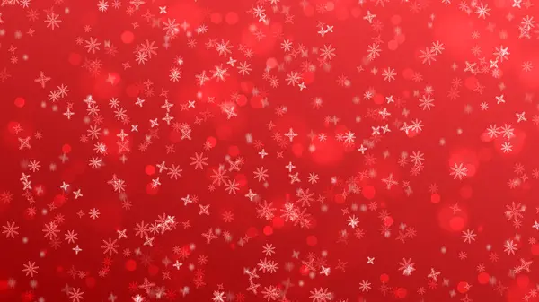 Textura Roja Navidad Imágenes Ilustración Caída Nieve Concepto Para Celebración — Foto de Stock