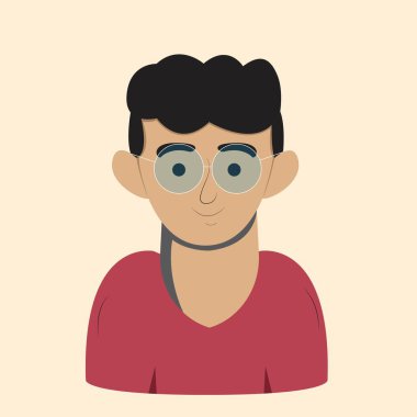 Gözlüklü bir adamın Avatar 'ı