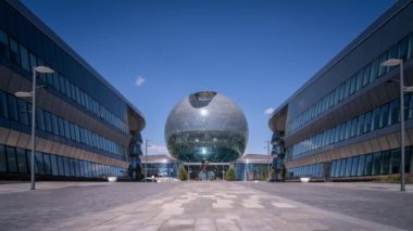 Astana, Kazakistan 'daki Expo merkezinden zaman aşımı videosu