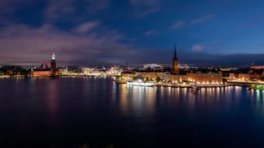 İsveç 'in başkenti Stockholm' de Mariabjerget 'de gün doğumunun tarihi geçmiş.