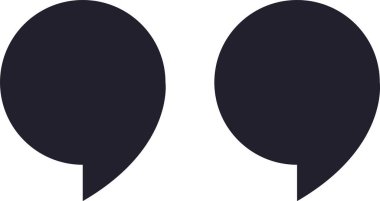 Sohbet ve diyalog öneren iki karanlık konuşma balonu, iletişimi ve fikirleri modern, dijital bir bağlamda paylaşmayı sembolize ediyor.