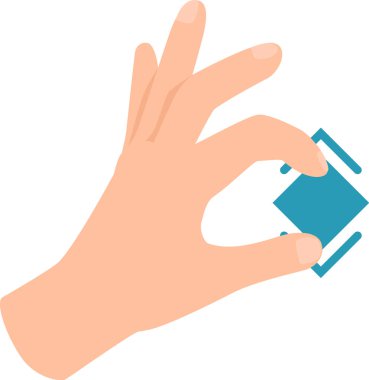 El, grafiksel kullanıcı arayüzü ögesine yakınlaştırma hareketi yaparak modern teknoloji ile olan kullanıcı etkileşimini sembolize ediyor