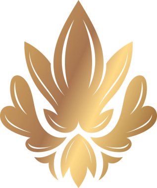 Şatafatlı ve zarif altın çiçekli süsler. Gelişmişlik ve incelik gerektiren projeler için mükemmel. Zamansız güzellik ve klasik tasarım hissi uyandırıyor.