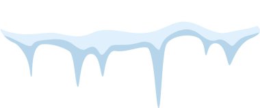 Sarkık buz saçaklarıyla bezenmiş kar yığınları, ılık güneşin altında yavaşça eriyor, el değmemiş beyaz bir arka planda güzel bir kış harikalar diyarı yaratıyor.