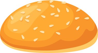 Susam tohumlu altın hamburgerli, ağız sulandıran bir yemek başyapıtı için lezzetli bir temel sunuyor, her yemek ve atıştırmalık için mükemmel.