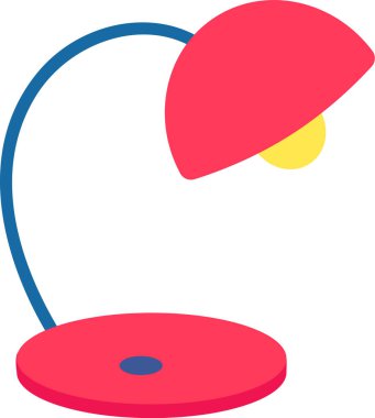 Kırmızı masa lambası odaklanmış ışık sağlayarak çalışma verimliliğini arttırır, okumak, okumak veya çizmek için görsel olarak çekici ve üretken bir çalışma alanı yaratır