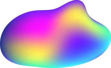 Modern ve yaratıcı tasarımlar için ideal, dinamik ve göz alıcı elementler arayan pürüzsüz bir gradyan örgüsü, canlı ve renkli soyut arkaplan özellikleri yaratmak