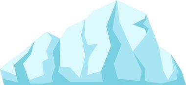 Küresel ısınma nedeniyle eriyen buzdağı, Kuzey Buz Denizi 'nde yüzüyor. İklim değişikliğinin çevresel tehdidini temsil ediyor ve buzlu sularda yol alan gemiler için risk oluşturuyor.