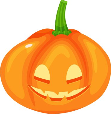 Cadılar Bayramı balkabağı parlayan gözleriyle ve dişlek gülümsemesiyle Cadılar Bayramı 'nı ürkütücü ve şenlikli bir atmosferle kutluyor. Cadılar Bayramı projeleri için mükemmel.