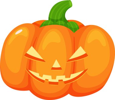 Cadılar Bayramı balkabağı parlayan gözleriyle ve dişlek gülümsemesiyle sonbahar tatillerini kutluyor ürkütücü ve neşeli bir atmosfer yaratıyor cadılar bayramı süslemeleri ve tebrik kartları için mükemmel.