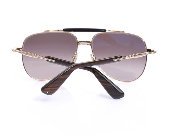 Schöne Luxus Sonnenbrille Isoliert Auf Weißem Hintergrund — Stockfoto