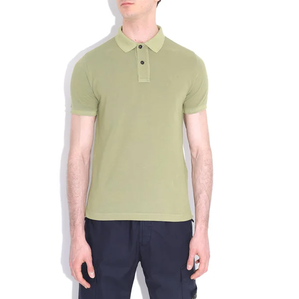 Shirt Isolata Modello Vista Frontale — Foto Stock