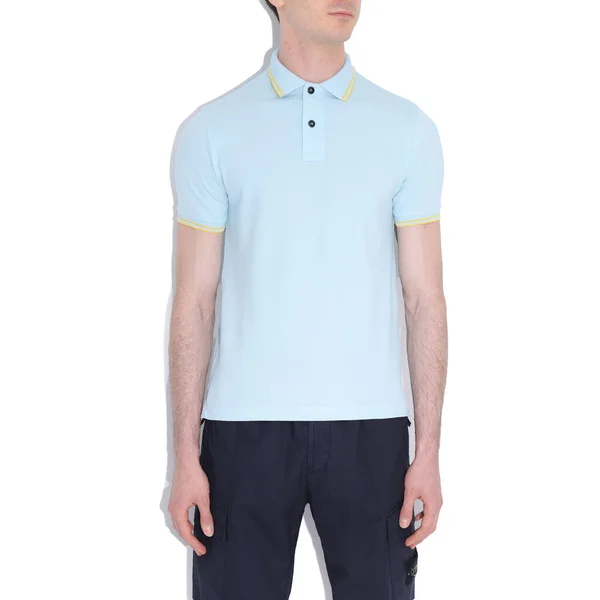 Shirt Isolada Modelo Vista Frontal — Fotografia de Stock