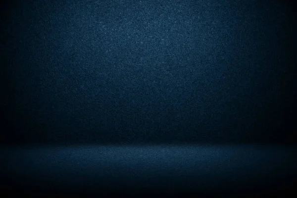 Твердая Темно Синяя Бетонная Стена — стоковое фото