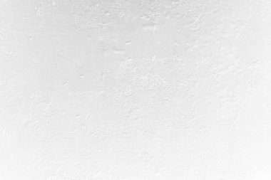 Doğal çimentonun pis beyaz arka planı ya da eski taş dokusu eski model bir duvar gibi. Kavramsal duvar afişi, grunge, materyal veya inşaat
