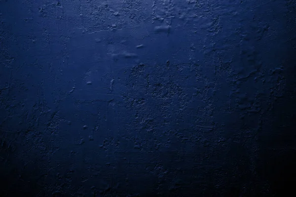 Vintage Grunge Azul Concreto Textura Parede Fundo Com Vinheta — Fotografia de Stock